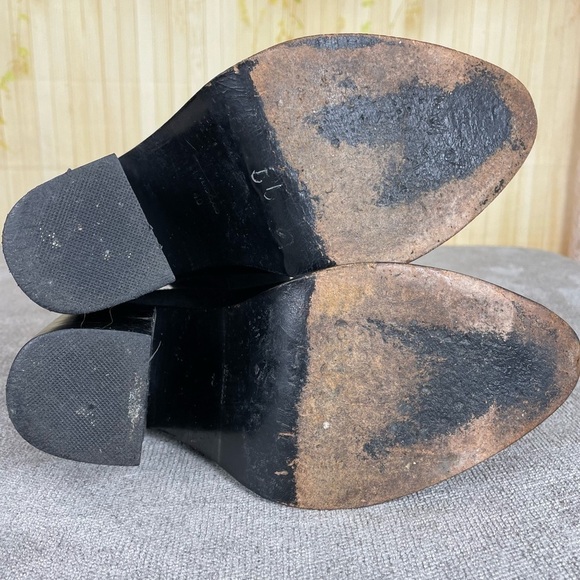 THEYSKENS THEORY Black Suede Boots Size 40 - Picture 7 of 10